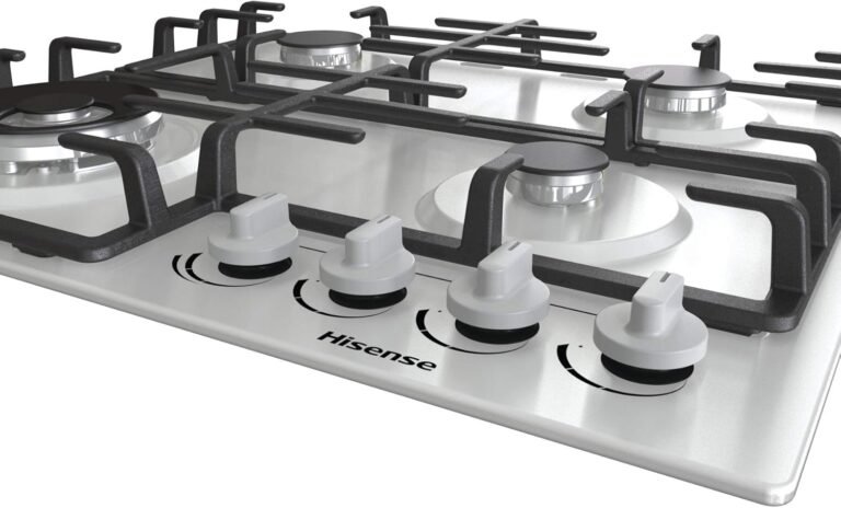 Mejor Cocina de Gas de 4 Quemadores de Acero Inoxidable