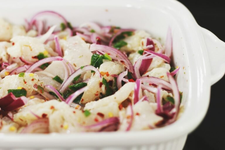 que pescado se usa para ceviche