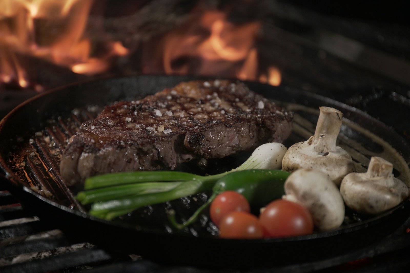 distintos cortes de carnes
